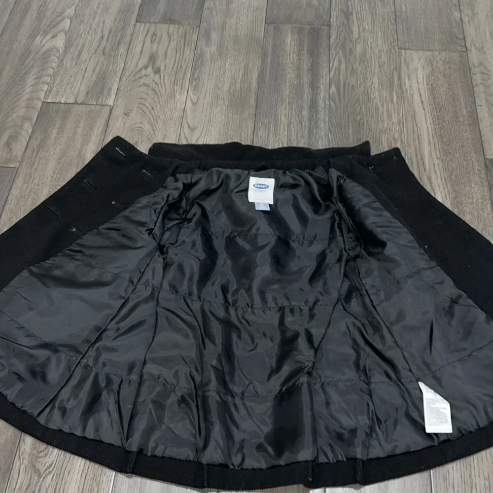 Old Navy toddler wool like pleated back peacoat